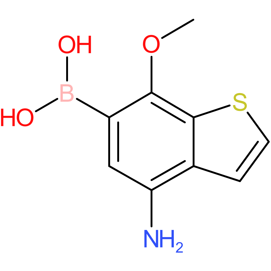 4-amino-7-methoxybenzothiophene-6-boronic acid