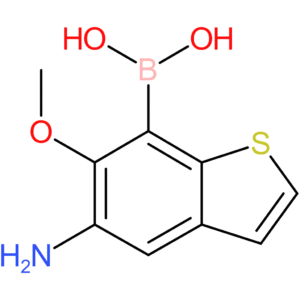 5-amino-6-methoxybenzothiophene-7-boronic acid