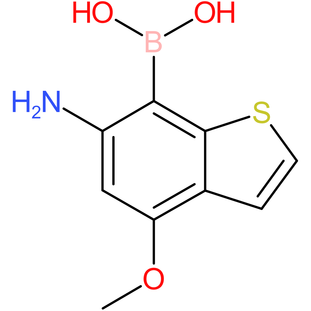 6-amino-4-methoxybenzothiophene-7-boronic acid