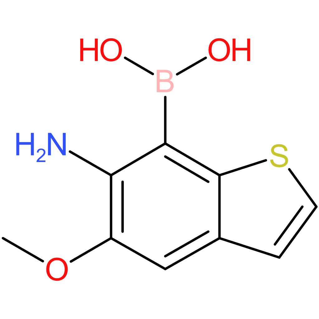 6-amino-5-methoxybenzothiophene-7-boronic acid
