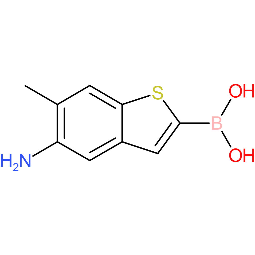 5-amino-6-methylbenzothiophene-2-boronic acid