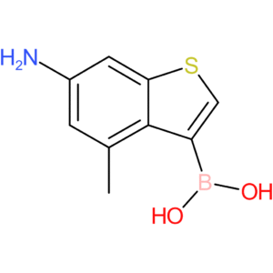 (6-amino-4-methyl-1-benzothiophen-3-yl)boronic acid