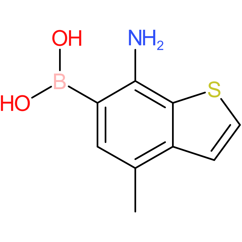 (7-amino-4-methyl-1-benzothiophen-6-yl)boronic acid