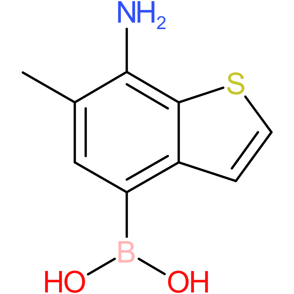 (7-amino-6-methyl-1-benzothiophen-4-yl)boronic acid