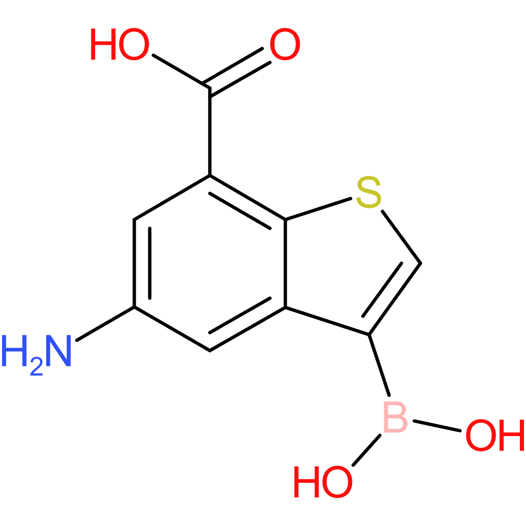 5-amino-7-carboxybenzothiophene-3-boronic acid