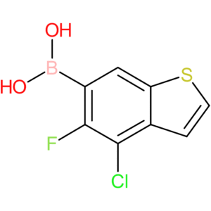 (4-chloro-5-fluoro-1-benzothiophen-6-yl)boronic acid