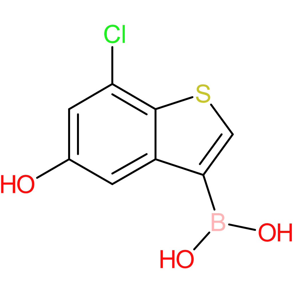 (7-chloro-5-hydroxy-1-benzothiophen-3-yl)boronic acid