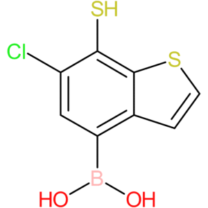 (6-chloro-7-sulfanyl-1-benzothiophen-4-yl)boronic acid