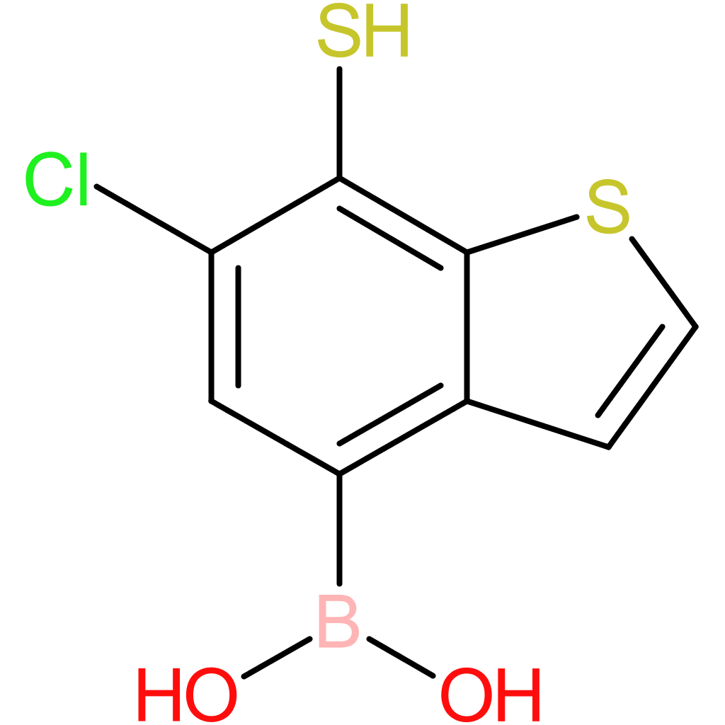 (6-chloro-7-sulfanyl-1-benzothiophen-4-yl)boronic acid