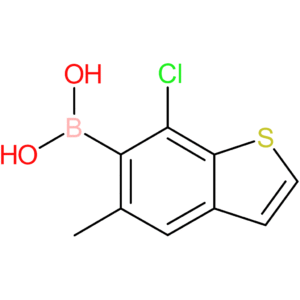 (7-chloro-5-methyl-1-benzothiophen-6-yl)boronic acid