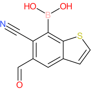 6-cyano-5-formylbenzothiophene-7-boronic acid