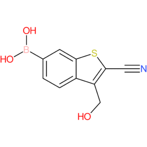 2-cyano-3-(hydroxymethyl)benzothiophene-6-boronic acid