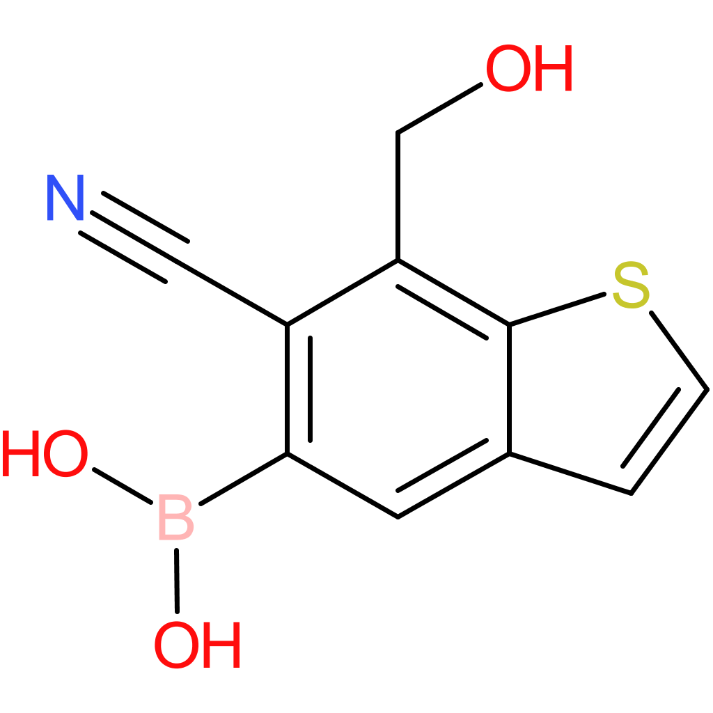 6-cyano-7-(hydroxymethyl)benzothiophene-5-boronic acid