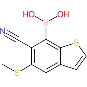 6-cyano-5-(methylthio)benzothiophene-7-boronic acid