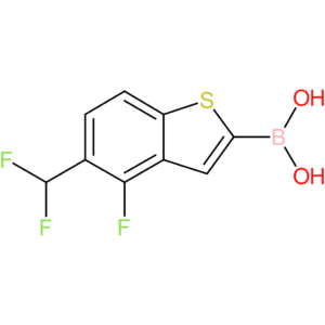 5-(difluoromethyl)-4-fluorobenzothiophene-2-boronic acid