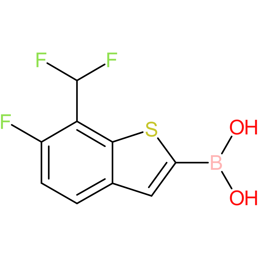 7-(difluoromethyl)-6-fluorobenzothiophene-2-boronic acid