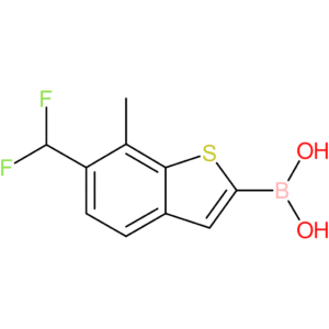6-(difluoromethyl)-7-methylbenzothiophene-2-boronic acid