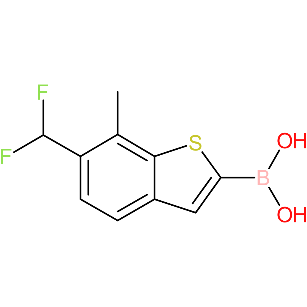 6-(difluoromethyl)-7-methylbenzothiophene-2-boronic acid