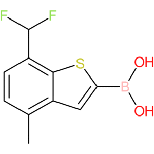 7-(difluoromethyl)-4-methylbenzothiophene-2-boronic acid