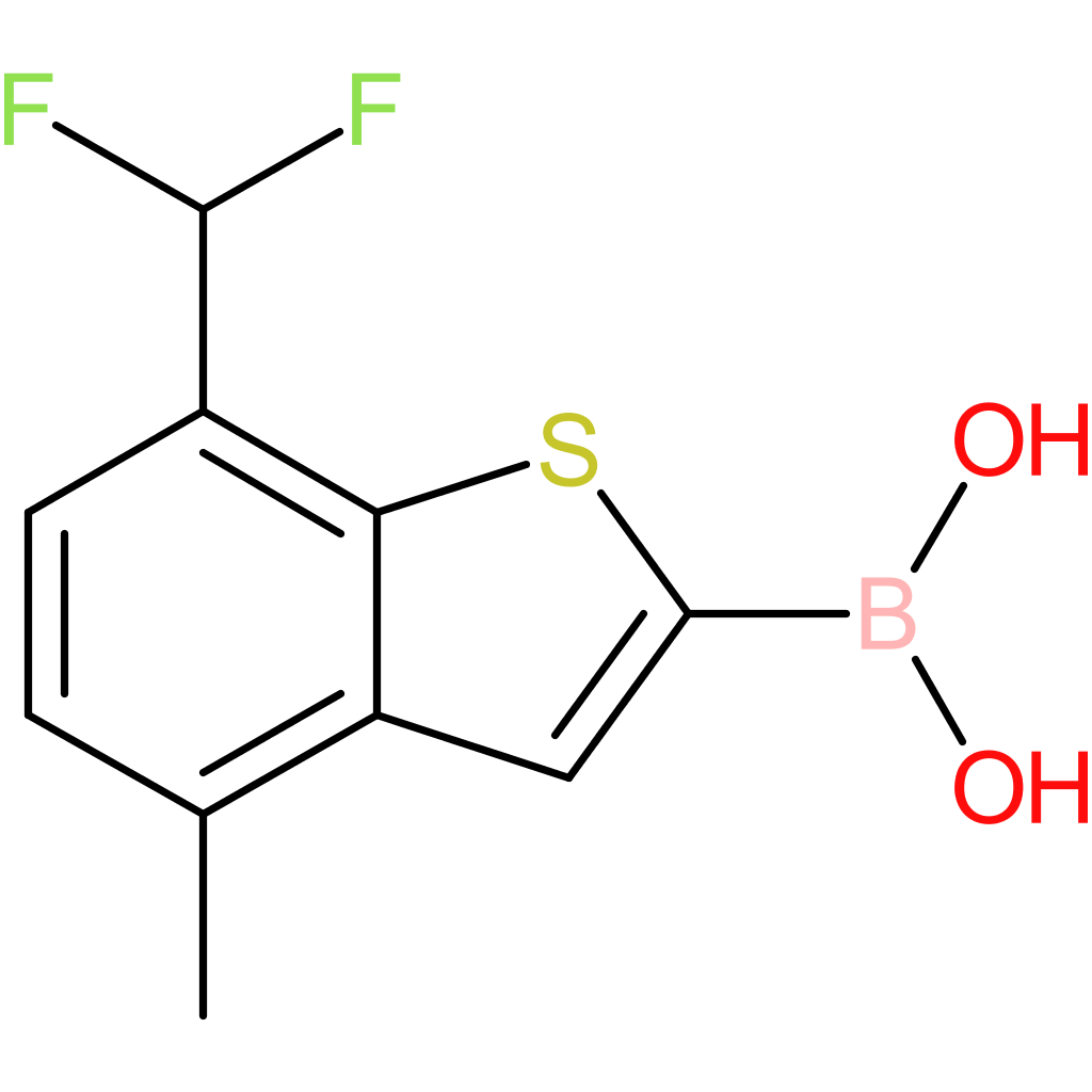 7-(difluoromethyl)-4-methylbenzothiophene-2-boronic acid