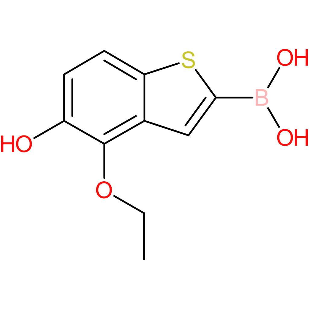 4-ethoxy-5-hydroxybenzothiophene-2-boronic acid