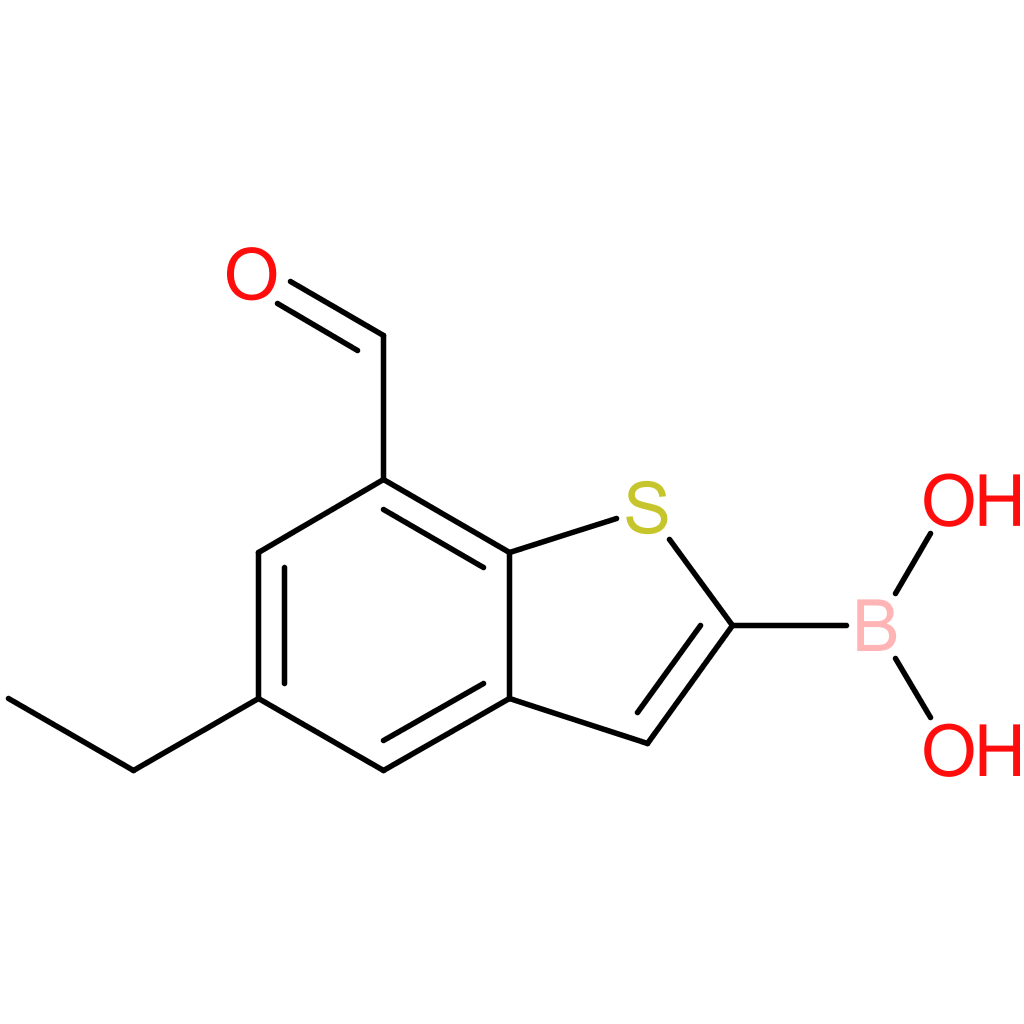 5-ethyl-7-formylbenzothiophene-2-boronic acid