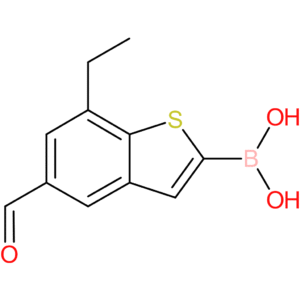 7-ethyl-5-formylbenzothiophene-2-boronic acid