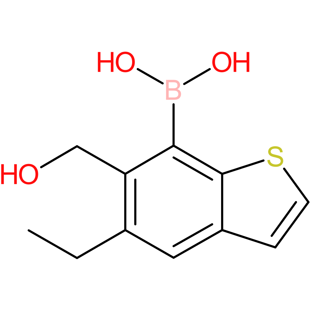 5-ethyl-6-(hydroxymethyl)benzothiophene-7-boronic acid