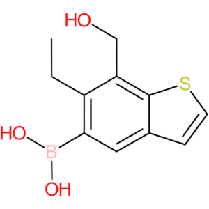 6-ethyl-7-(hydroxymethyl)benzothiophene-5-boronic acid