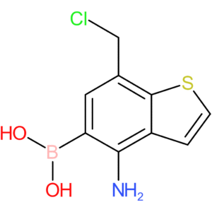 4-amino-7-(chloromethyl)benzothiophene-5-boronic acid
