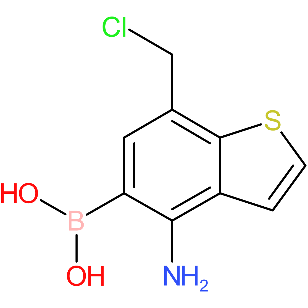 4-amino-7-(chloromethyl)benzothiophene-5-boronic acid