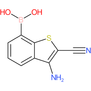 3-amino-2-cyanobenzothiophene-7-boronic acid