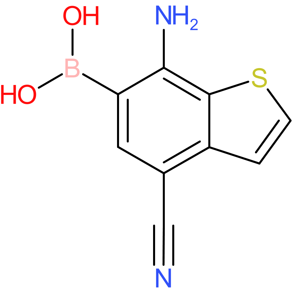 7-amino-4-cyanobenzothiophene-6-boronic acid