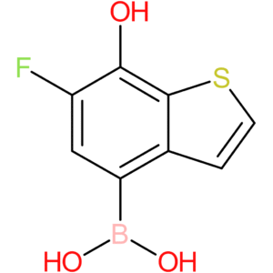 (6-fluoro-7-hydroxy-1-benzothiophen-4-yl)boronic acid