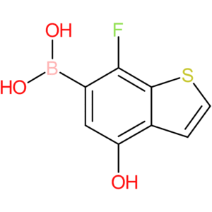 (7-fluoro-4-hydroxy-1-benzothiophen-6-yl)boronic acid