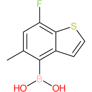 (7-fluoro-5-methyl-1-benzothiophen-4-yl)boronic acid