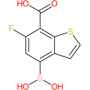 7-carboxy-6-fluorobenzothiophene-4-boronic acid