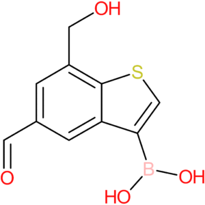 5-formyl-7-(hydroxymethyl)benzothiophene-3-boronic acid