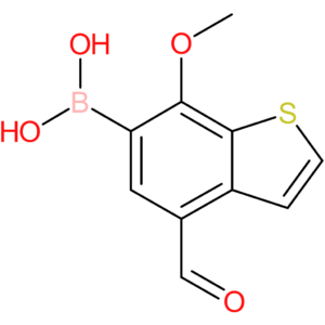 4-formyl-7-methoxybenzothiophene-6-boronic acid