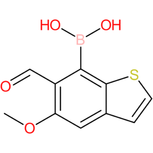 6-formyl-5-methoxybenzothiophene-7-boronic acid
