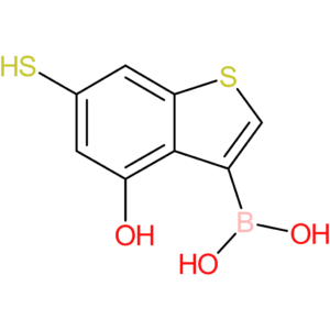 (4-hydroxy-6-sulfanyl-1-benzothiophen-3-yl)boronic acid