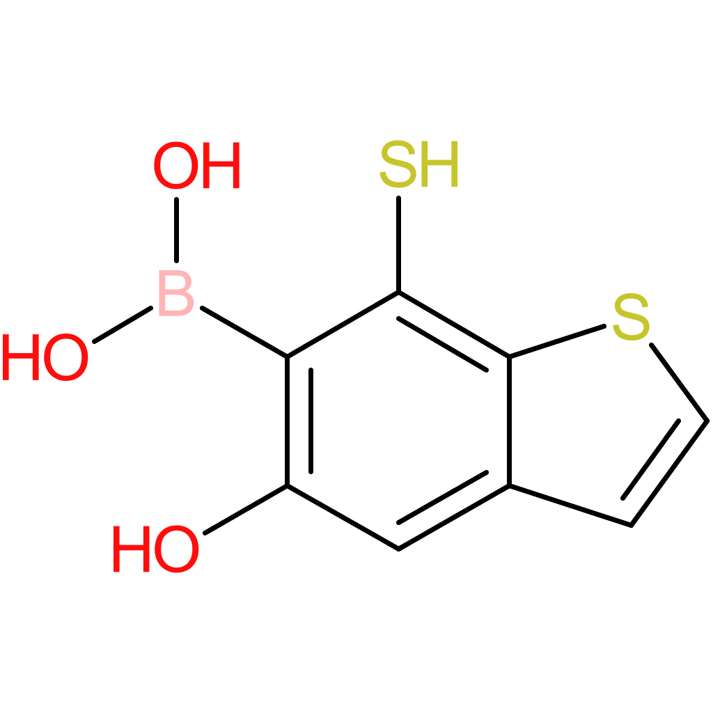 (5-hydroxy-7-sulfanyl-1-benzothiophen-6-yl)boronic acid