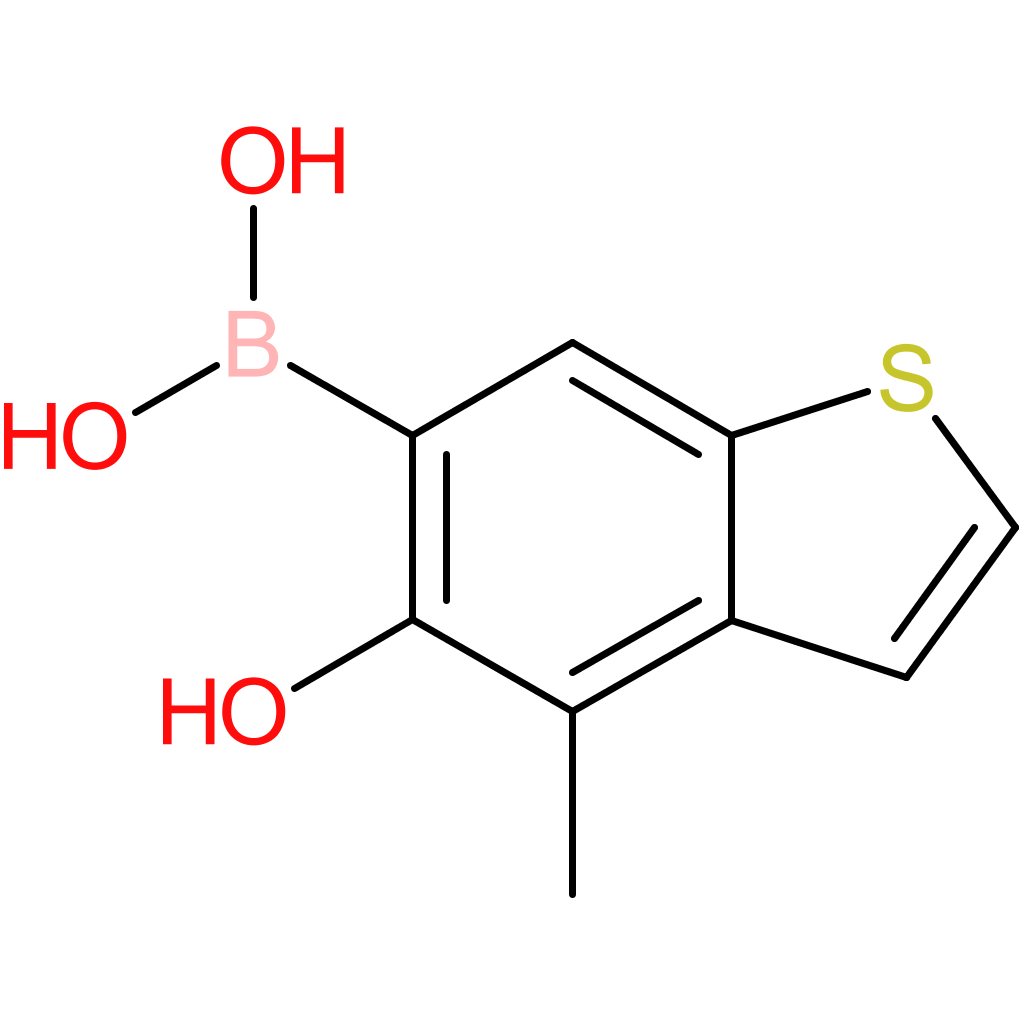 (5-hydroxy-4-methyl-1-benzothiophen-6-yl)boronic acid