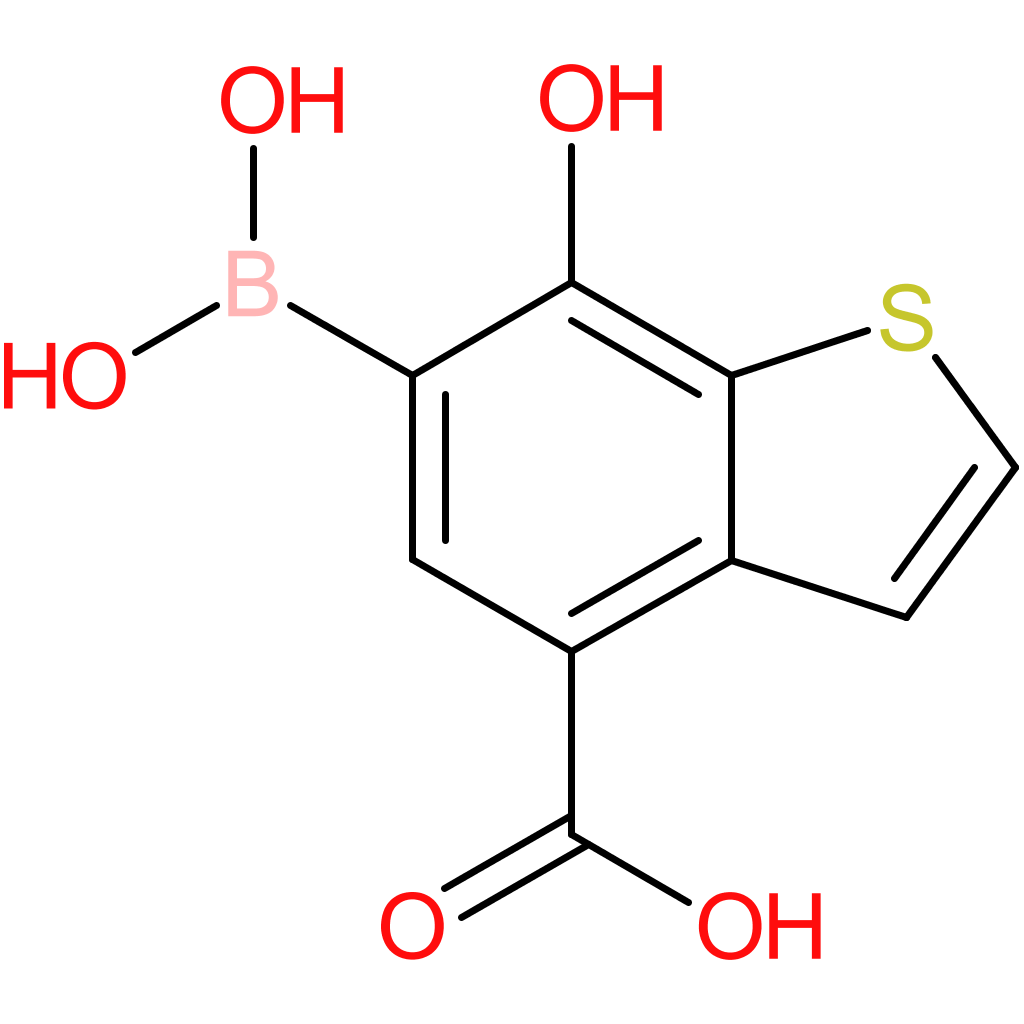4-carboxy-7-hydroxybenzothiophene-6-boronic acid