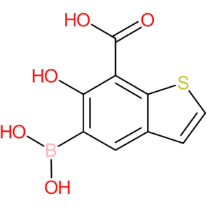 7-carboxy-6-hydroxybenzothiophene-5-boronic acid