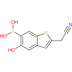 6-borono-5-hydroxybenzothiophene-2-acetonitrile