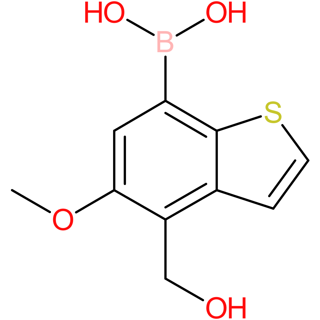 4-(hydroxymethyl)-5-methoxybenzothiophene-7-boronic acid