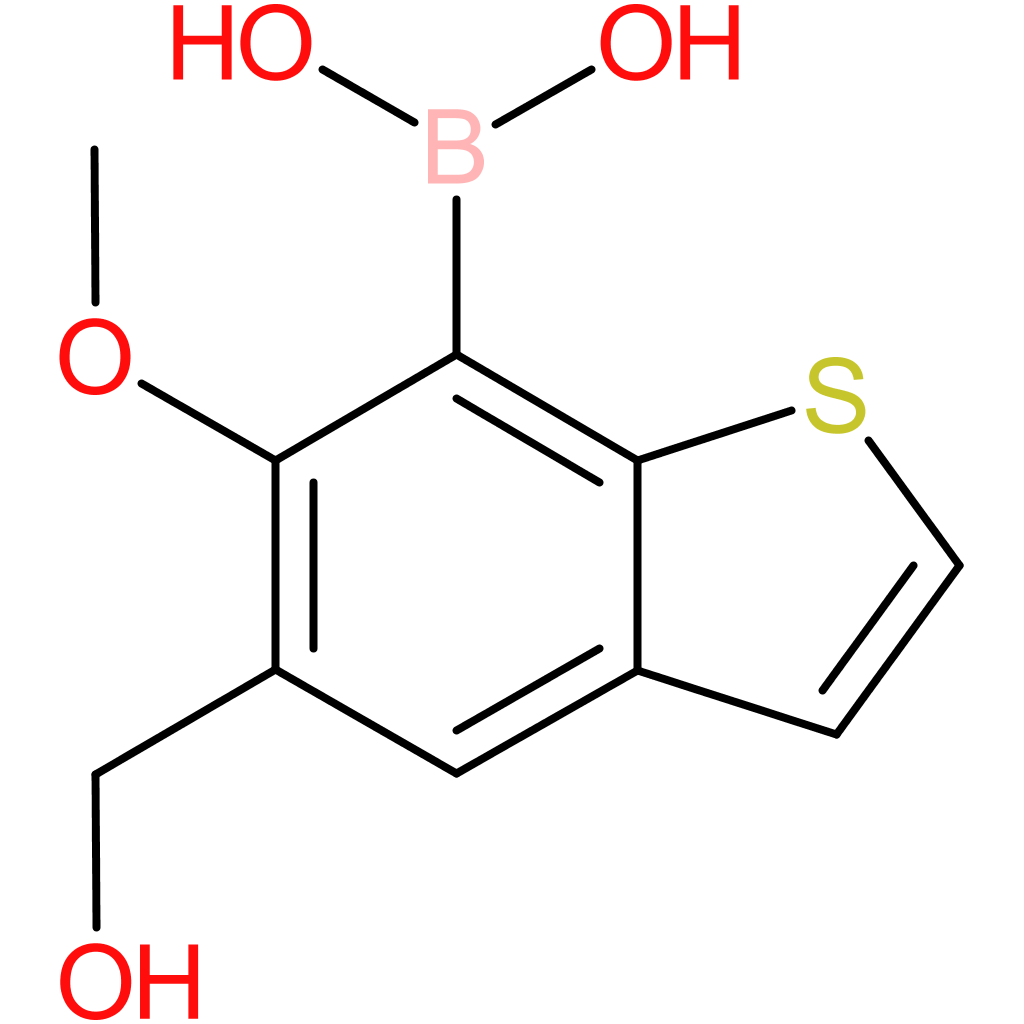 5-(hydroxymethyl)-6-methoxybenzothiophene-7-boronic acid