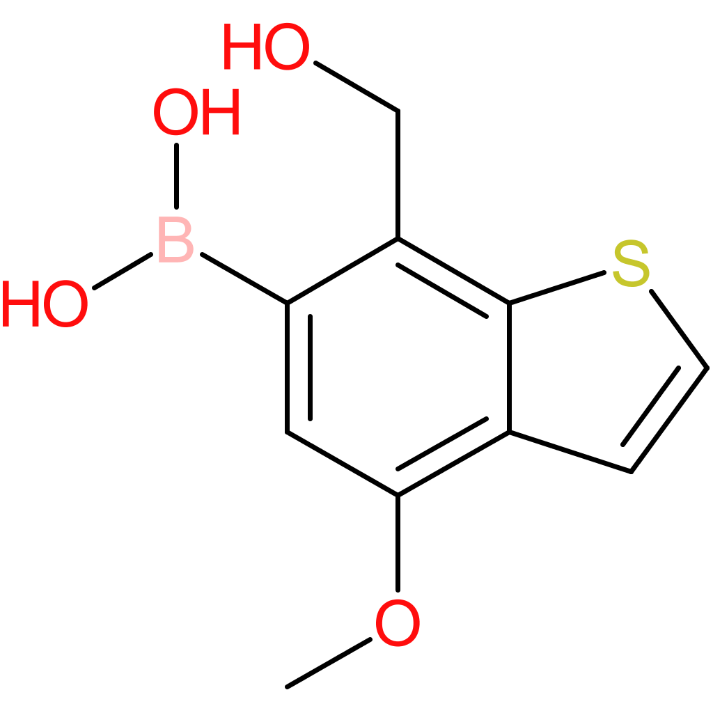 7-(hydroxymethyl)-4-methoxybenzothiophene-6-boronic acid