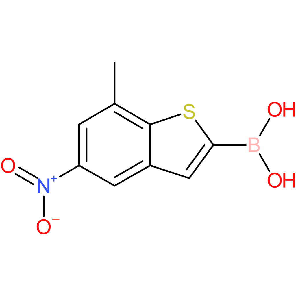 7-methyl-5-nitrobenzothiophene-2-boronic acid